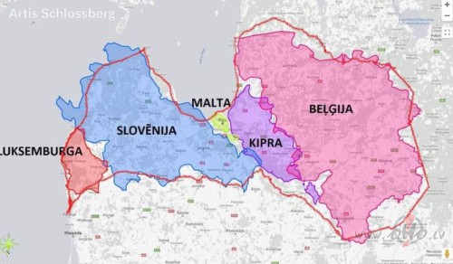 Latvijas izmērs