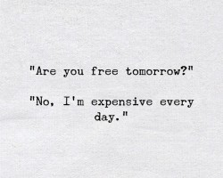 Are You free tomorrow?