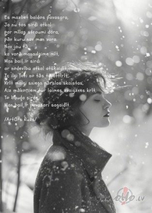 es mazliet baidos pavasara